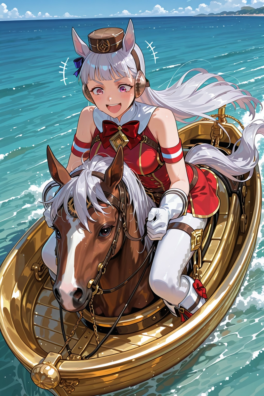 ゴールドシップと黄金の船