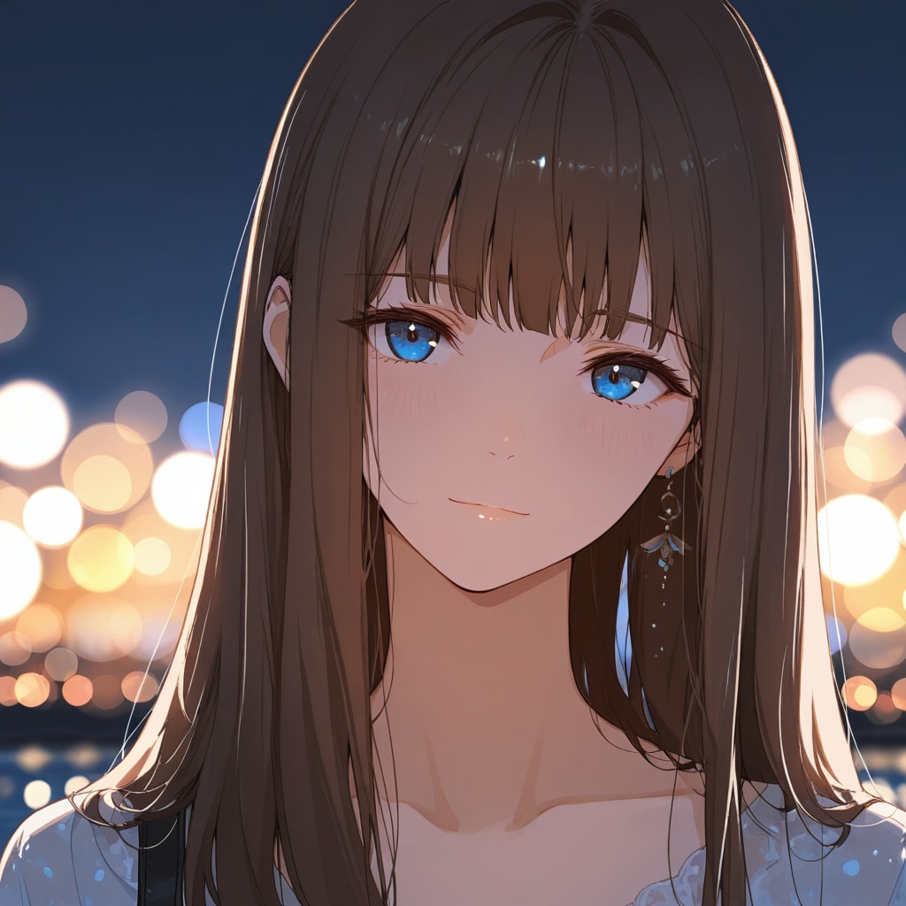夜のポートレート