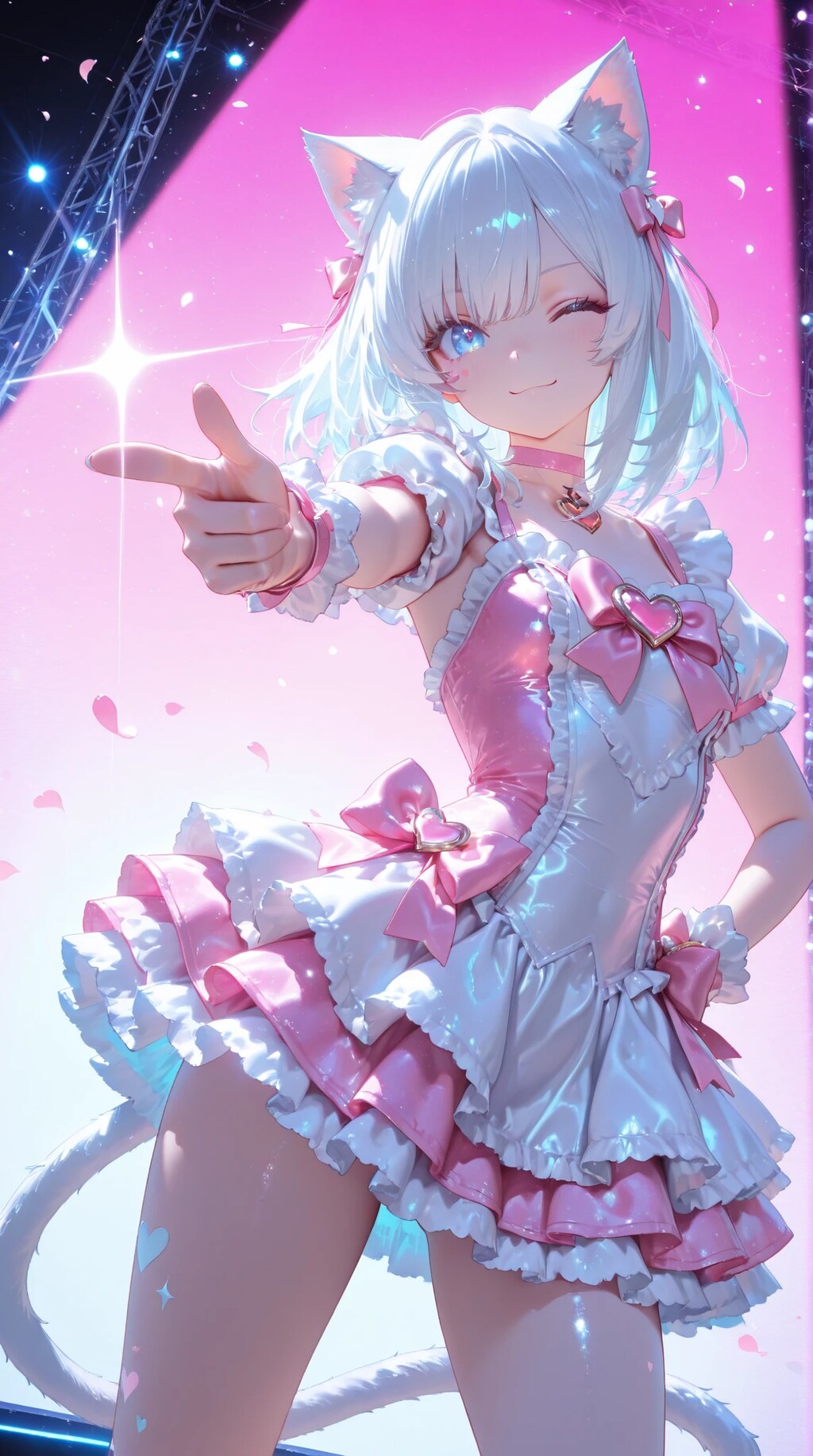 あざとい系ポージング