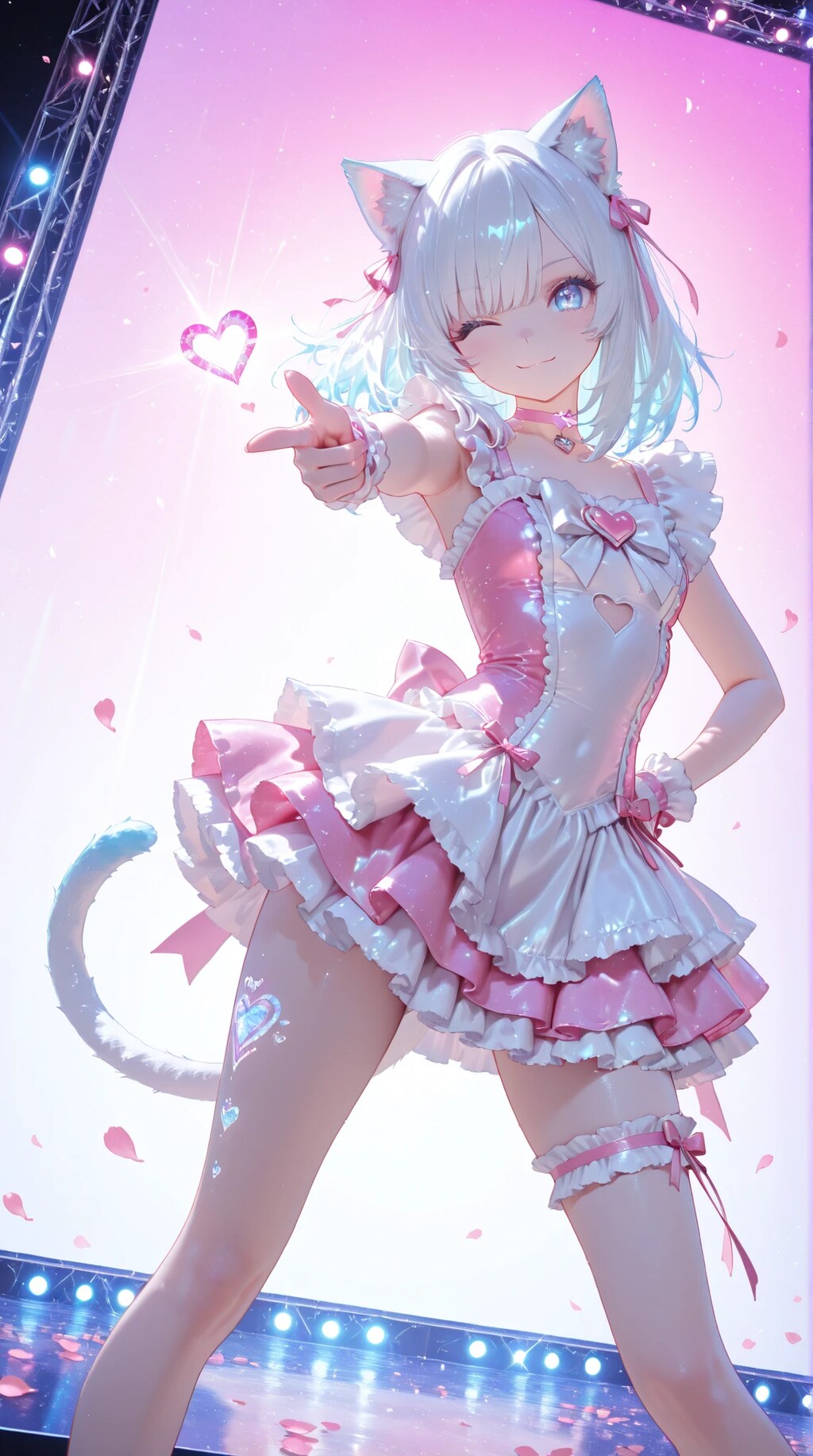 あざとい系ポージング