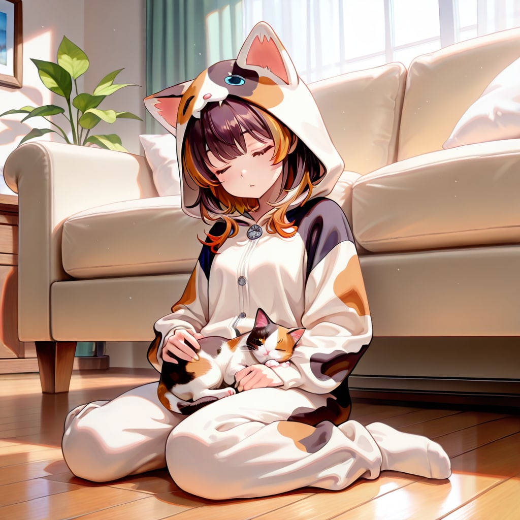 三毛猫ちゃん