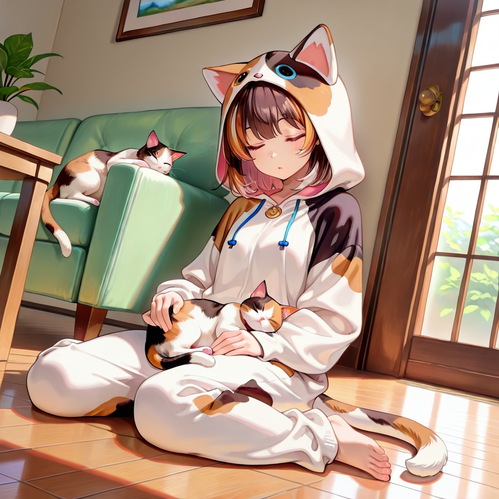 三毛猫ちゃん
