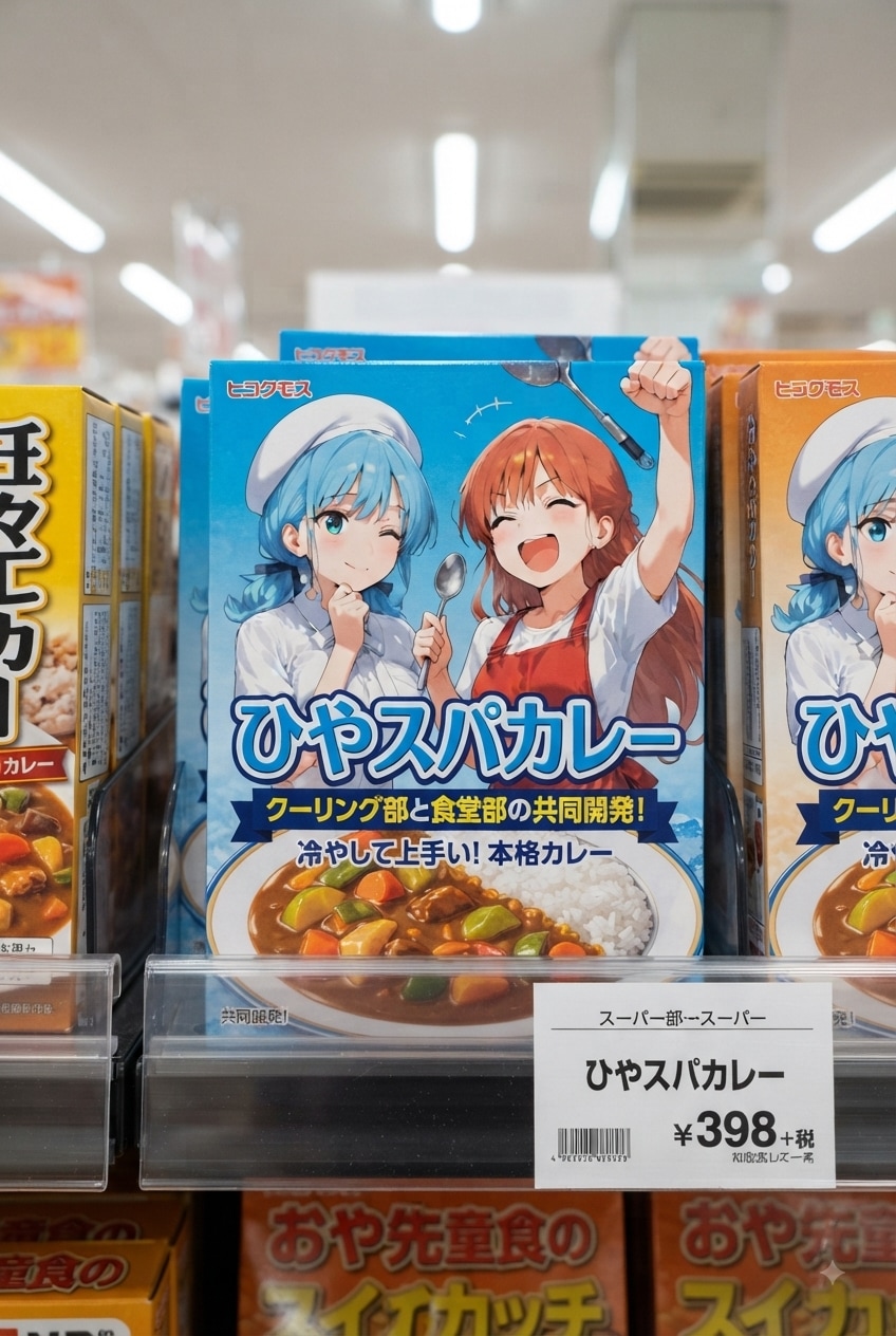 レトルトひやスパカレー | の人気AIイラスト・グラビア