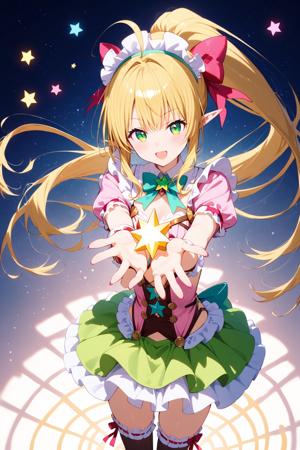 エルフ魔法少女