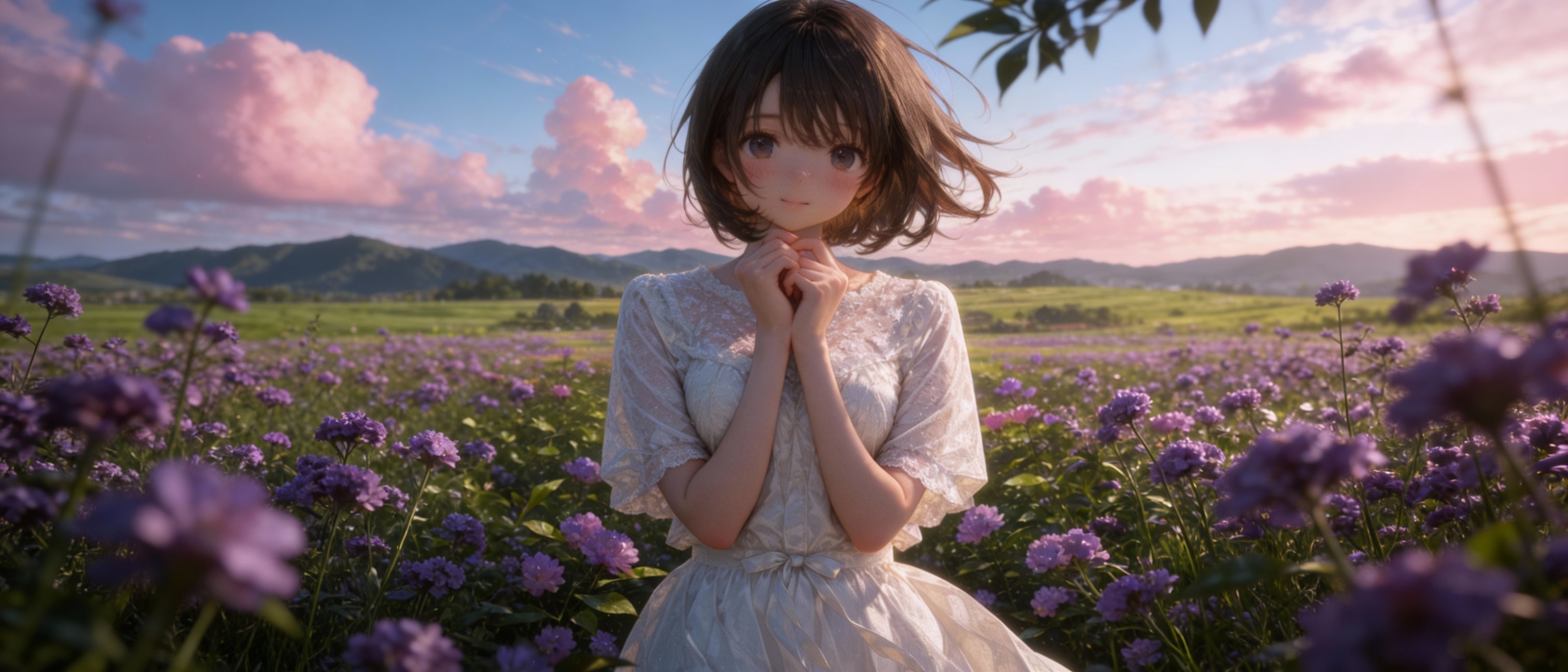 「　わたし　のこと　みえる　？　♡ ✨　」 | の人気AIイラスト・グラビア