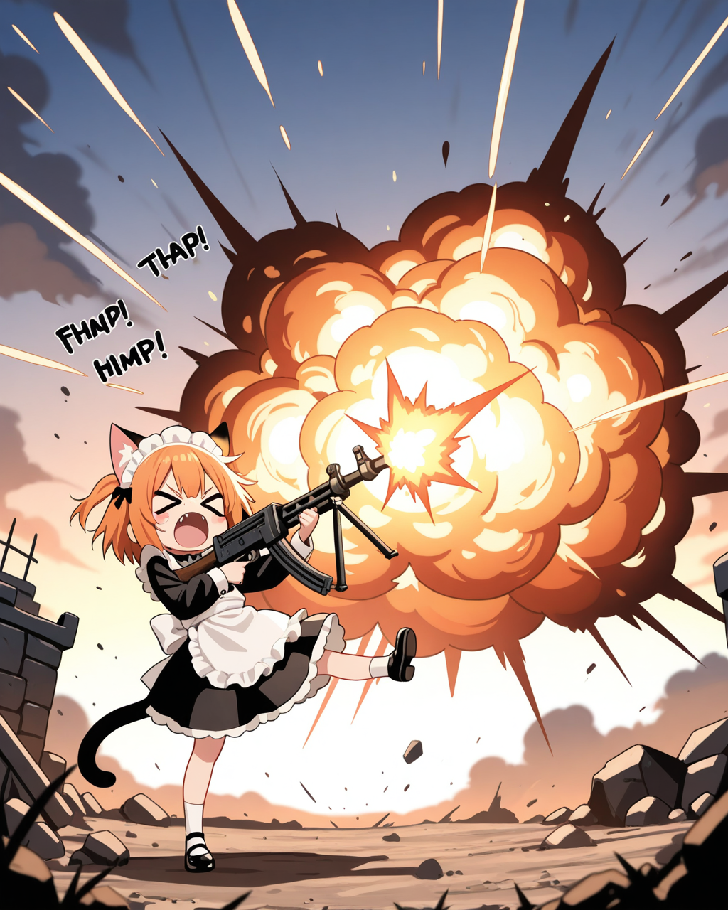 御主人さみゃを守る為の戦闘訓練！！