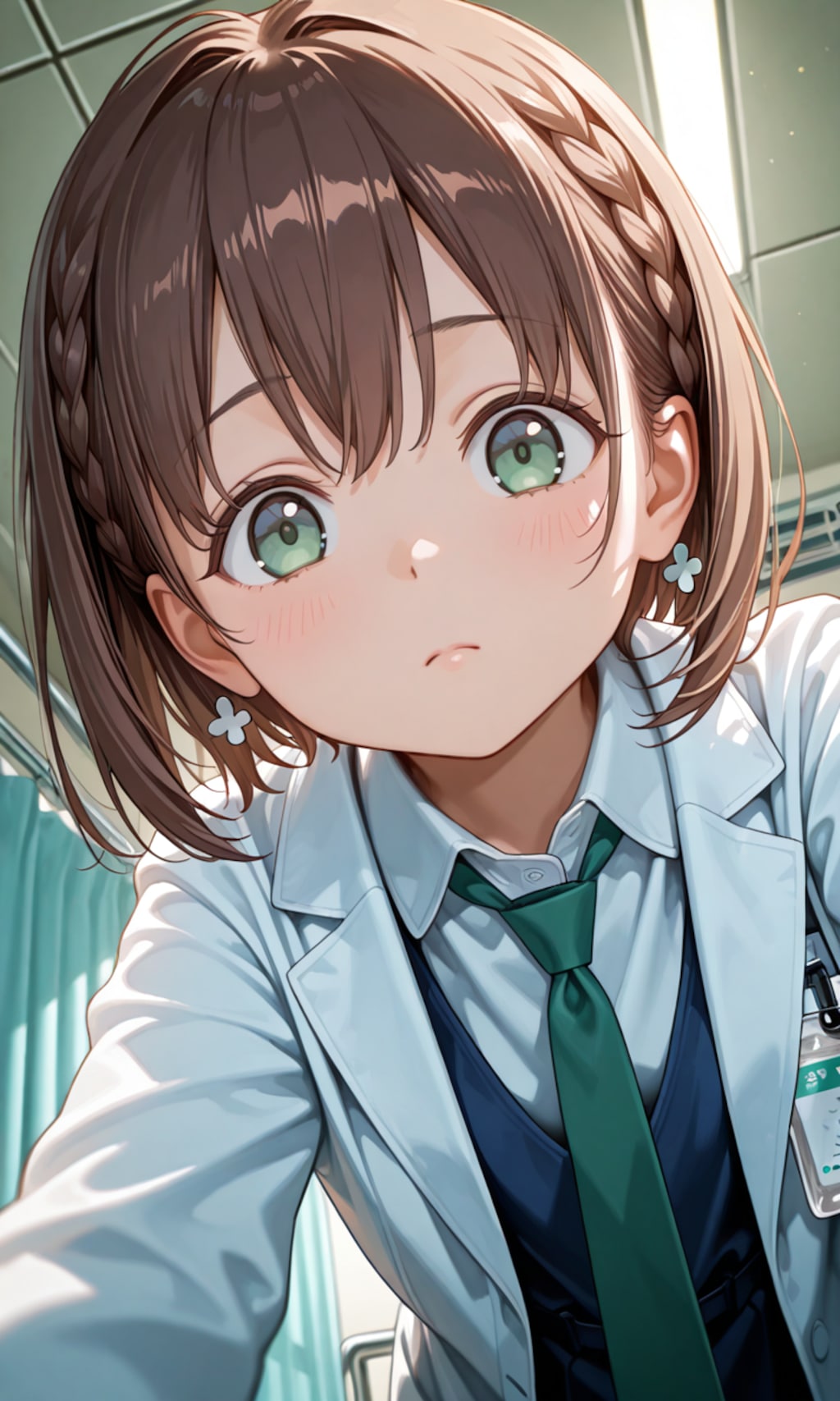 「野田氏、こんな可愛い女の子（自分）の画像ばかり作って…、これはあなたの力ではありません。現実に戻りなさい。あと私を簡単に脱がせないで。」