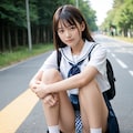 パンチラJK 7枚目