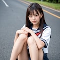 パンチラJK 4枚目