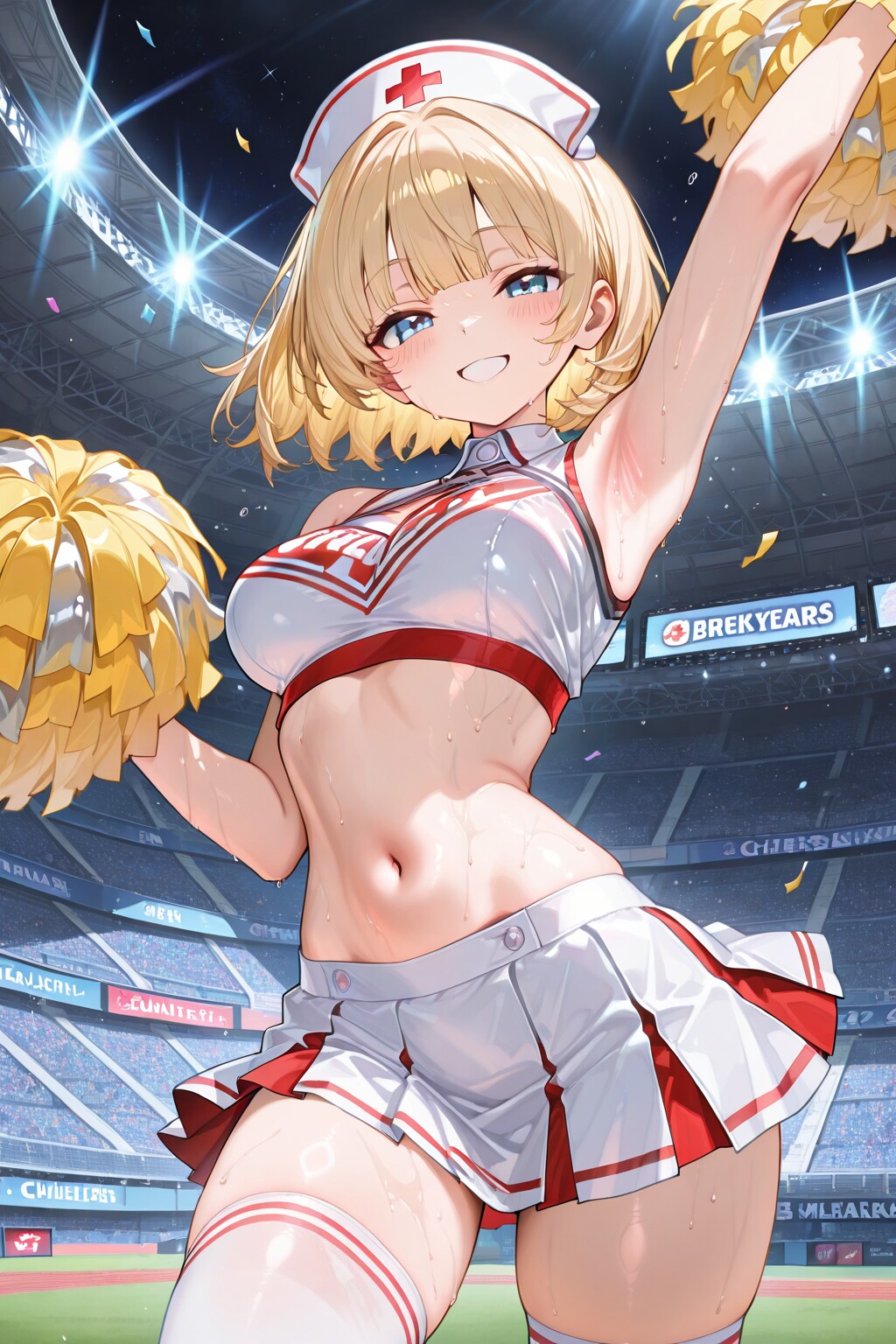ナース風チアリーダー
