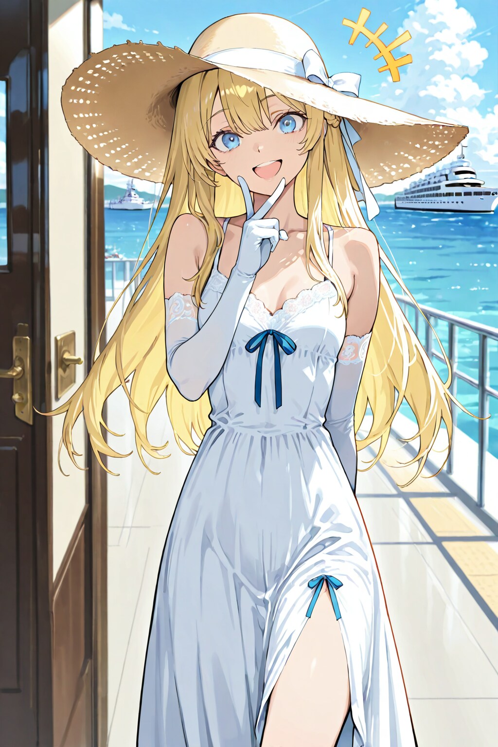 海辺のお嬢さん
