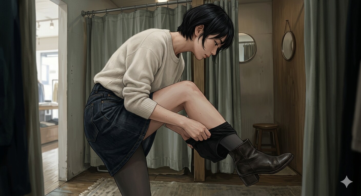 パン脱ぎ