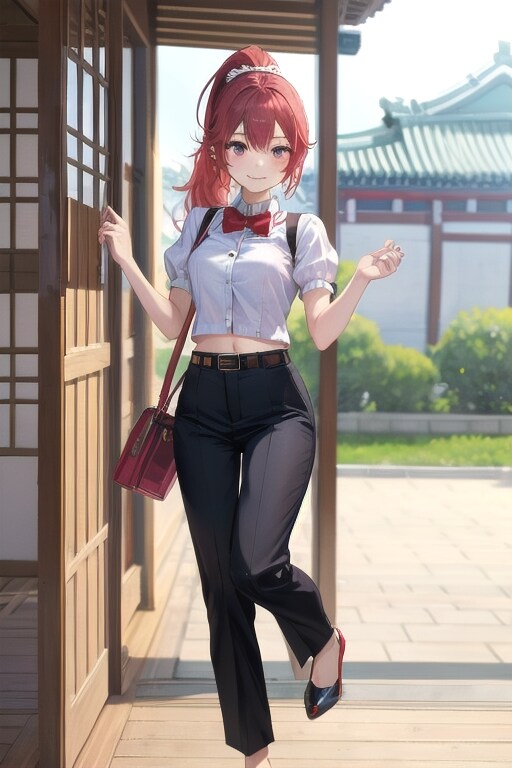 かっこかわいい韓国テコンドー美少女イ・ソア（李瑞雅）　景福宮殿内でテコンドー演武！