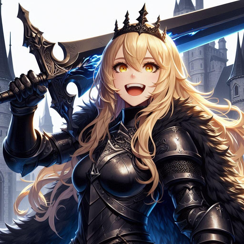 ブロンドの女騎士さん701