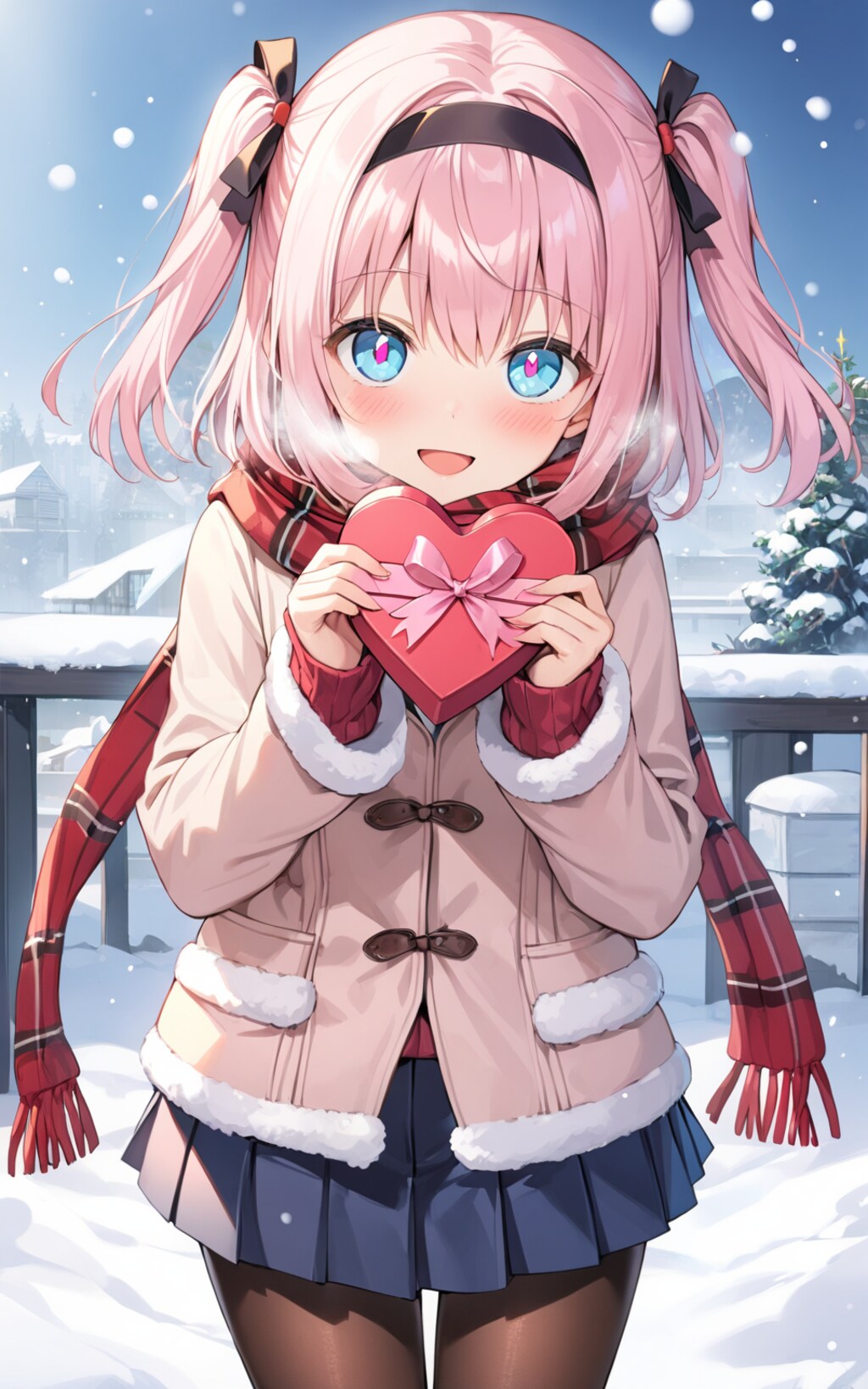 うすももちゃんからのハッピーバレンタイン🍑