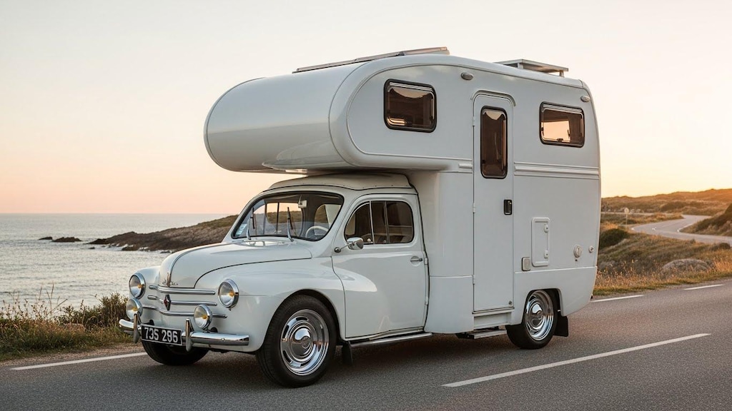 日野ルノーキャンピングカー