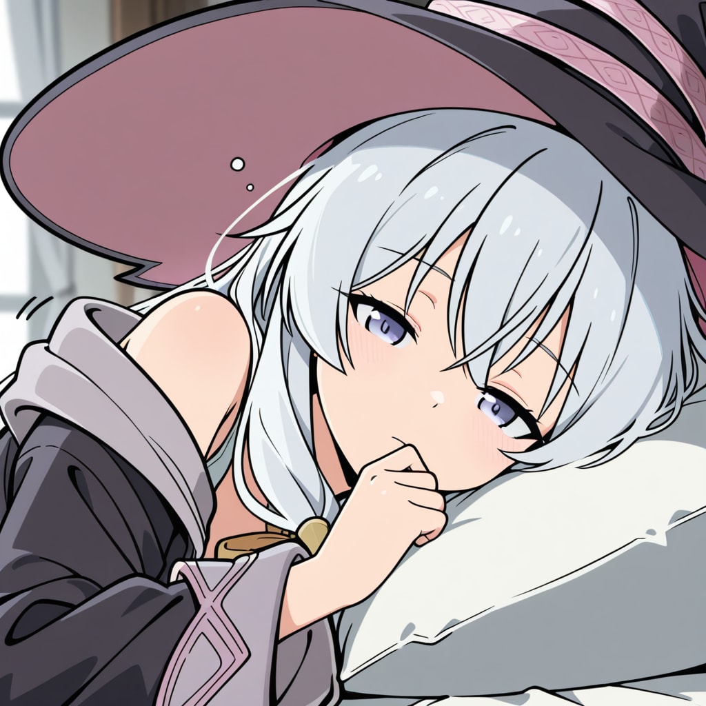 イレイナさん眠そう