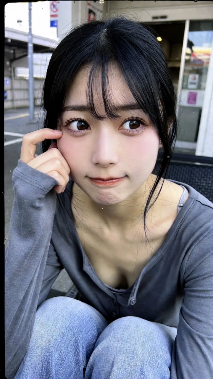 ゆるい胸元