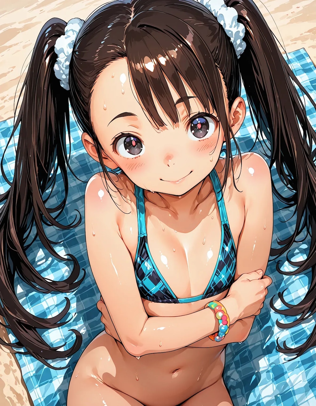 夏だ！ビーチだ！水着に着替えて全員集合！！7.11