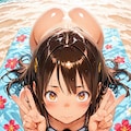 夏だ！ビーチだ！水着に着替えて全員集合！！7.11 6枚目