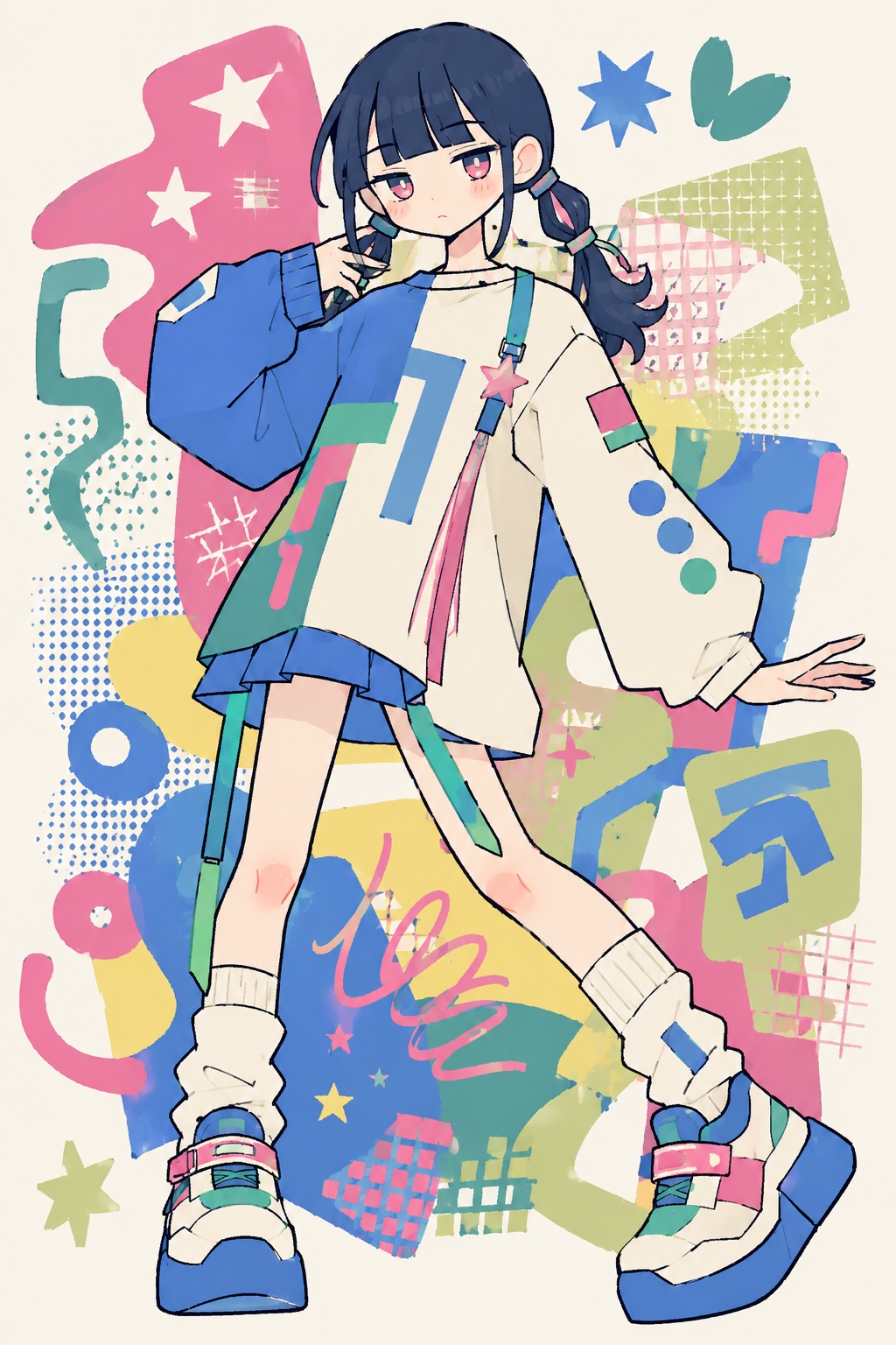 おさげちゃん