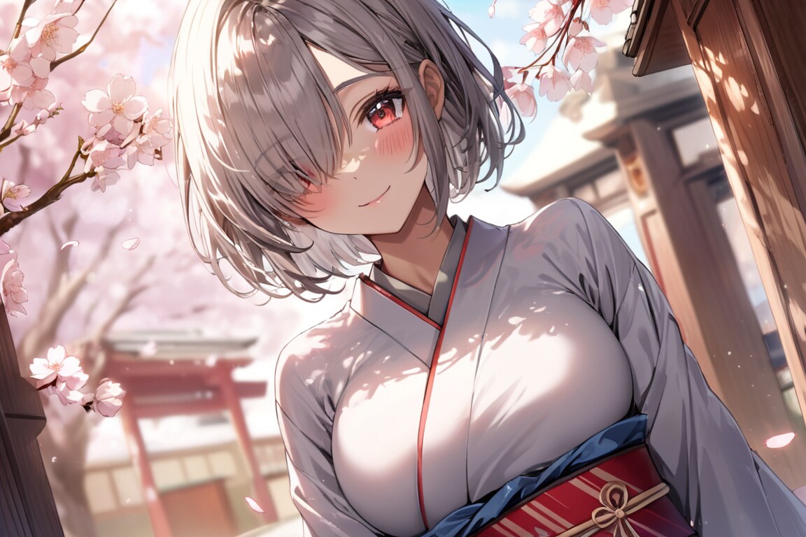 ユーリカさんと花見