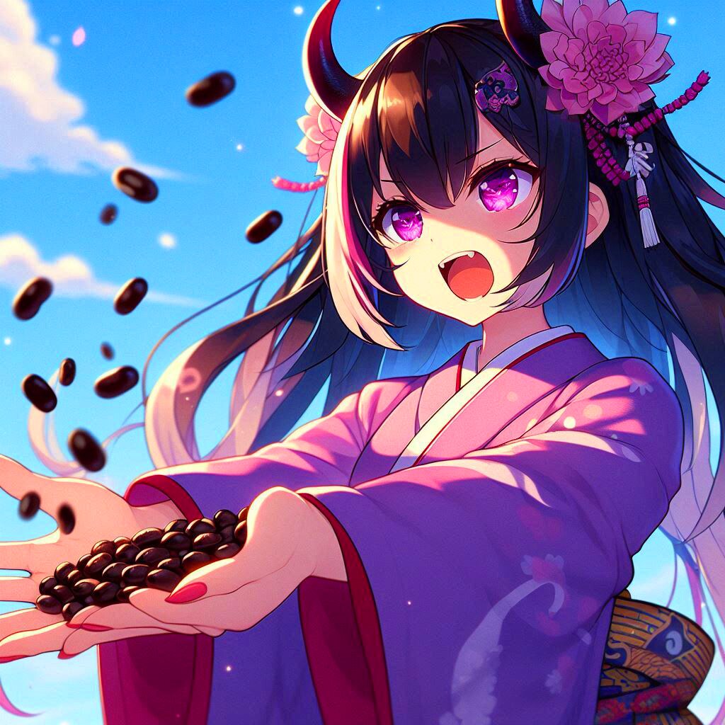 節分の、うちの子★その1(8枚)