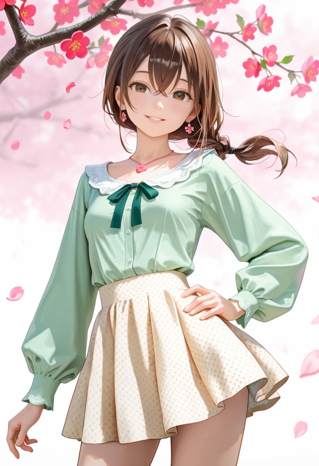 歩美 Spring outfit (1)