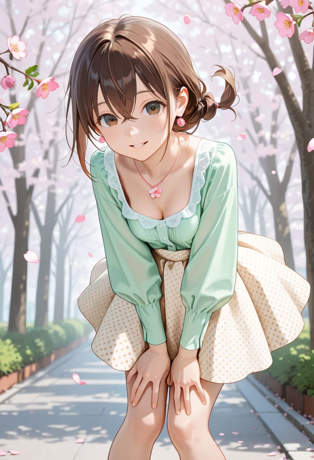 歩美 Spring outfit (1)