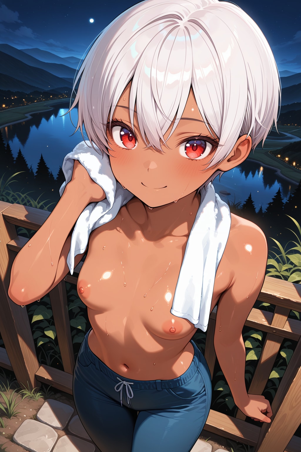 夜に一緒に外でちょっと走らない？