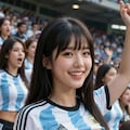 サッカースタジアムでハイになる女の子のヌード 7枚目