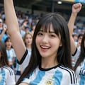 サッカースタジアムでハイになる女の子のヌード 2枚目