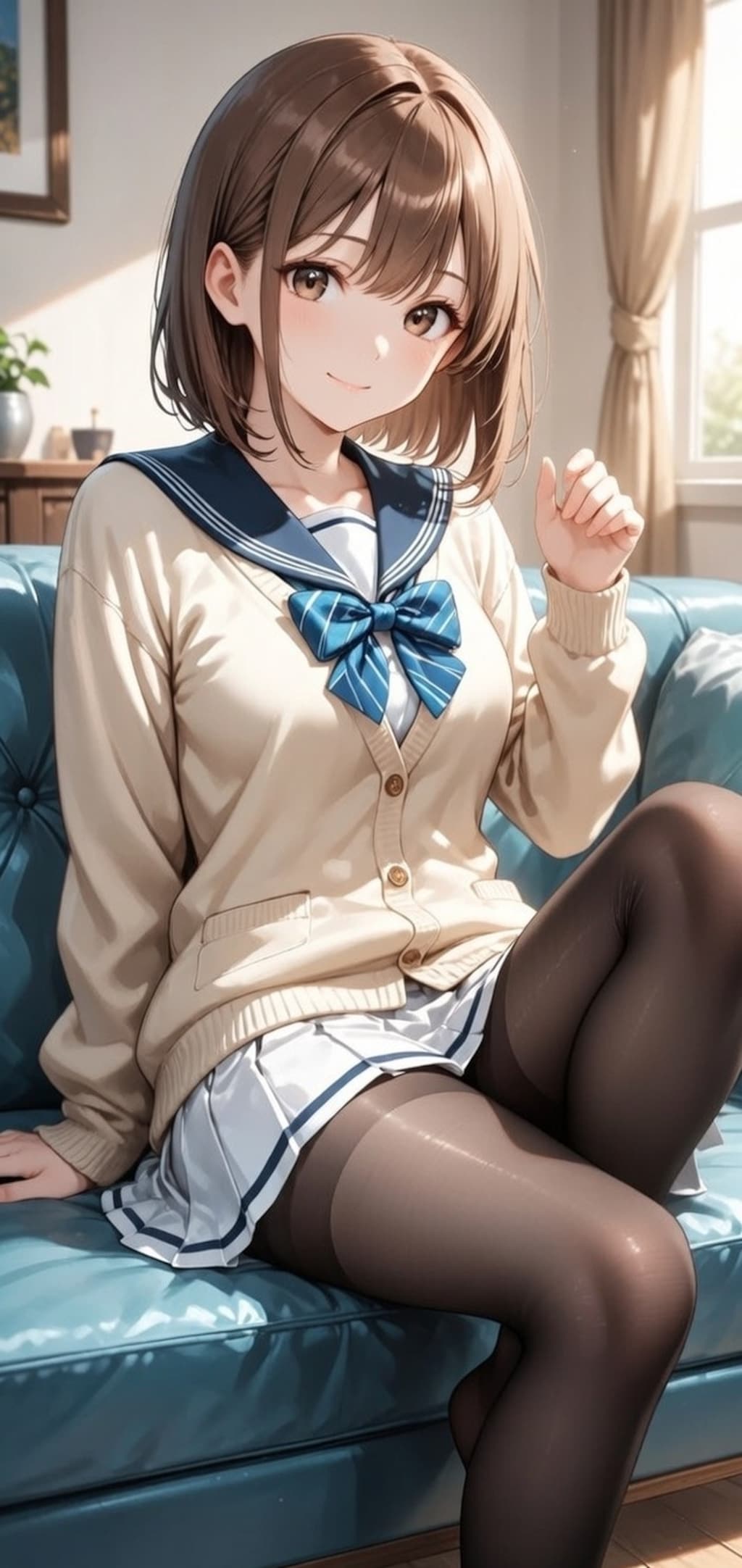 「おはよ🩷ちゃんと起きれたんだね✨」