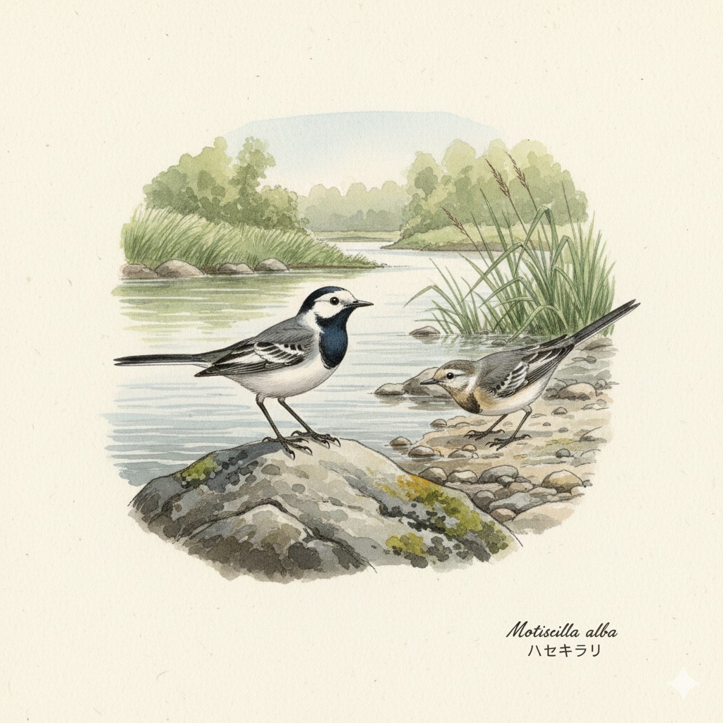 鳥(水彩画)(Gemini)(28)