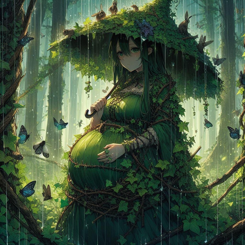 森の魔女　妊婦