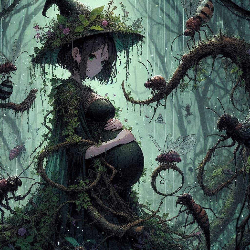 森の魔女　妊婦