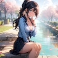 新年度もよろしくね！　～制服のある風景～ 3枚目