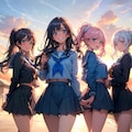 新年度もよろしくね！　～制服のある風景～ 2枚目