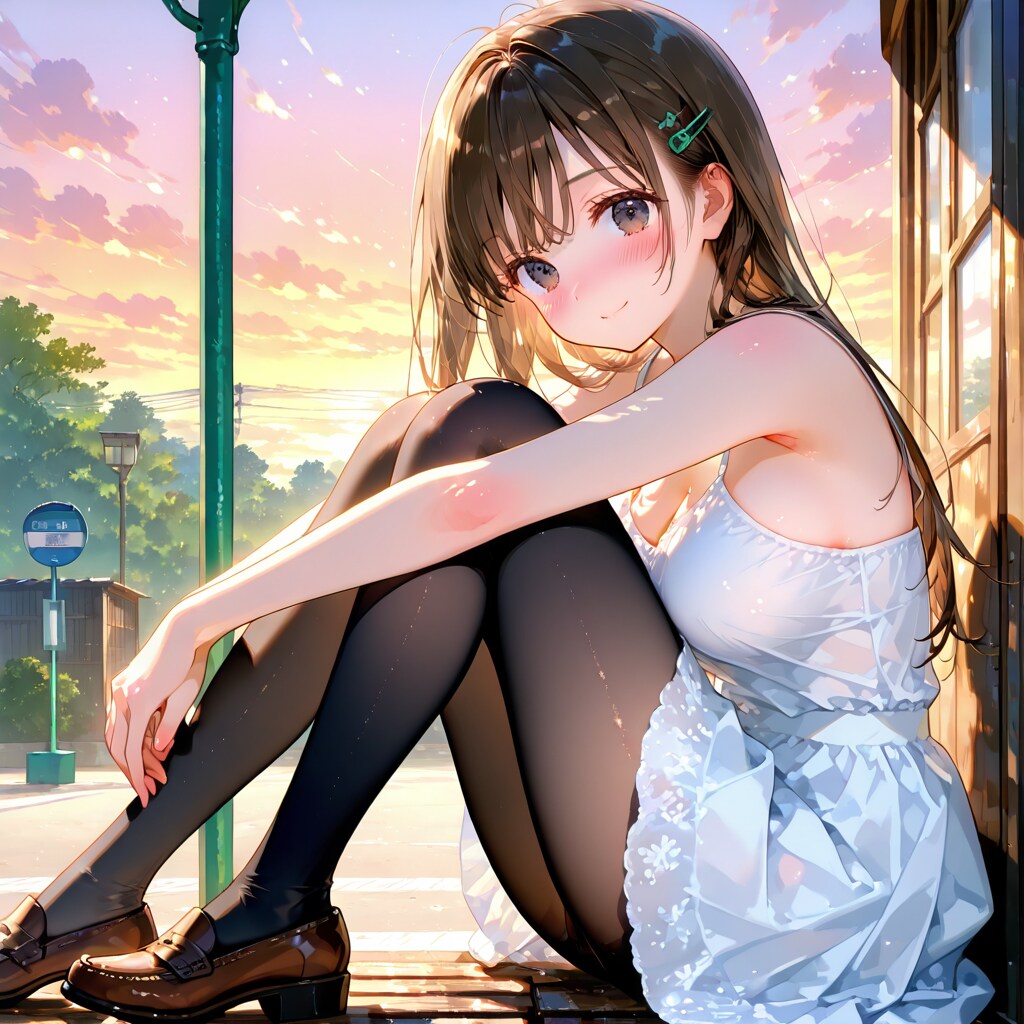 夏の夕暮れ2
