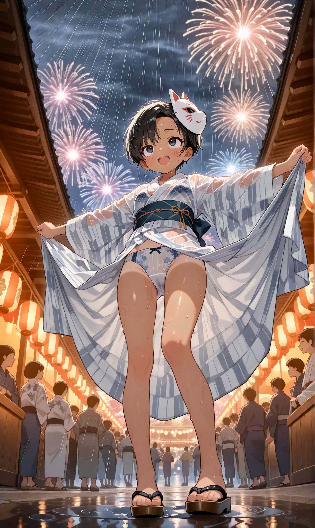 どーん