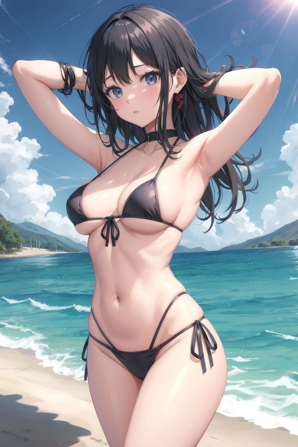 黒ビキニ