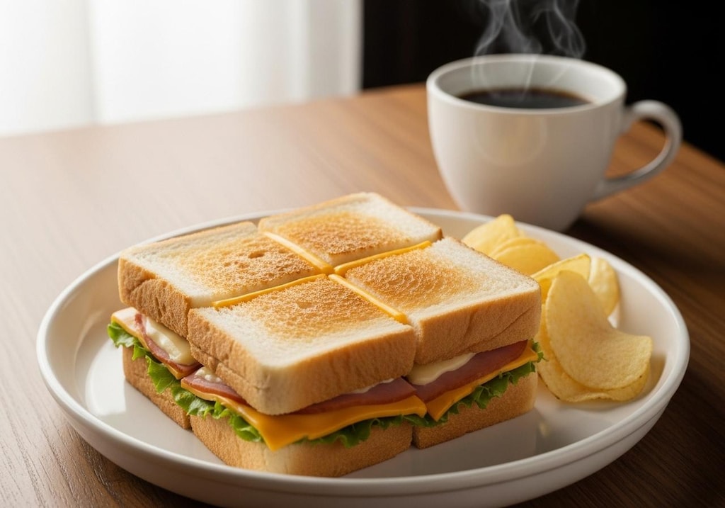 摩訶不思議食堂のサンドイッチ