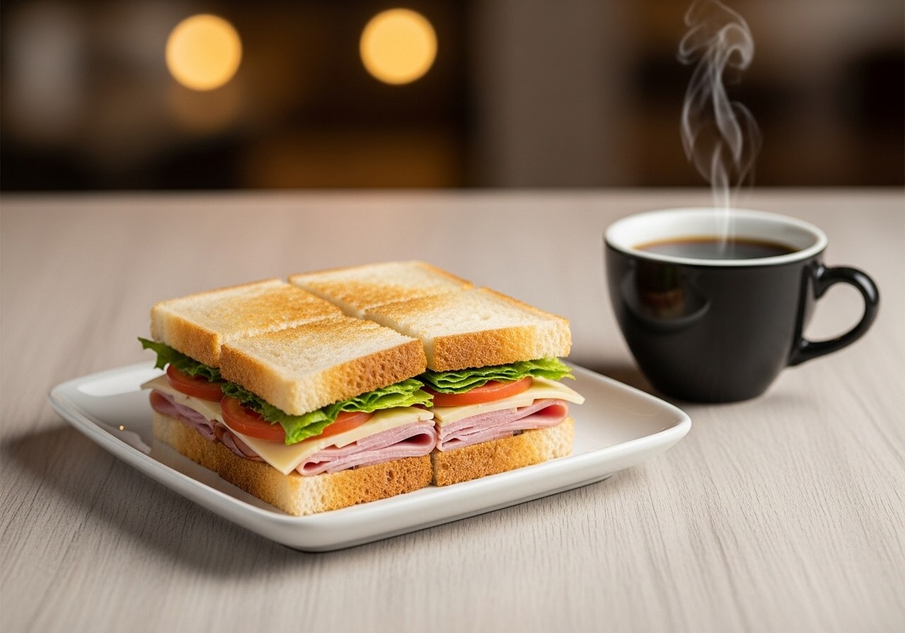 摩訶不思議食堂のサンドイッチ | の人気AIイラスト・グラビア