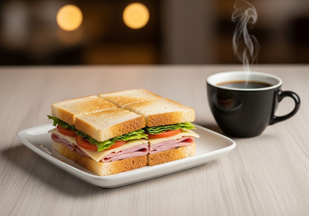 摩訶不思議食堂のサンドイッチ