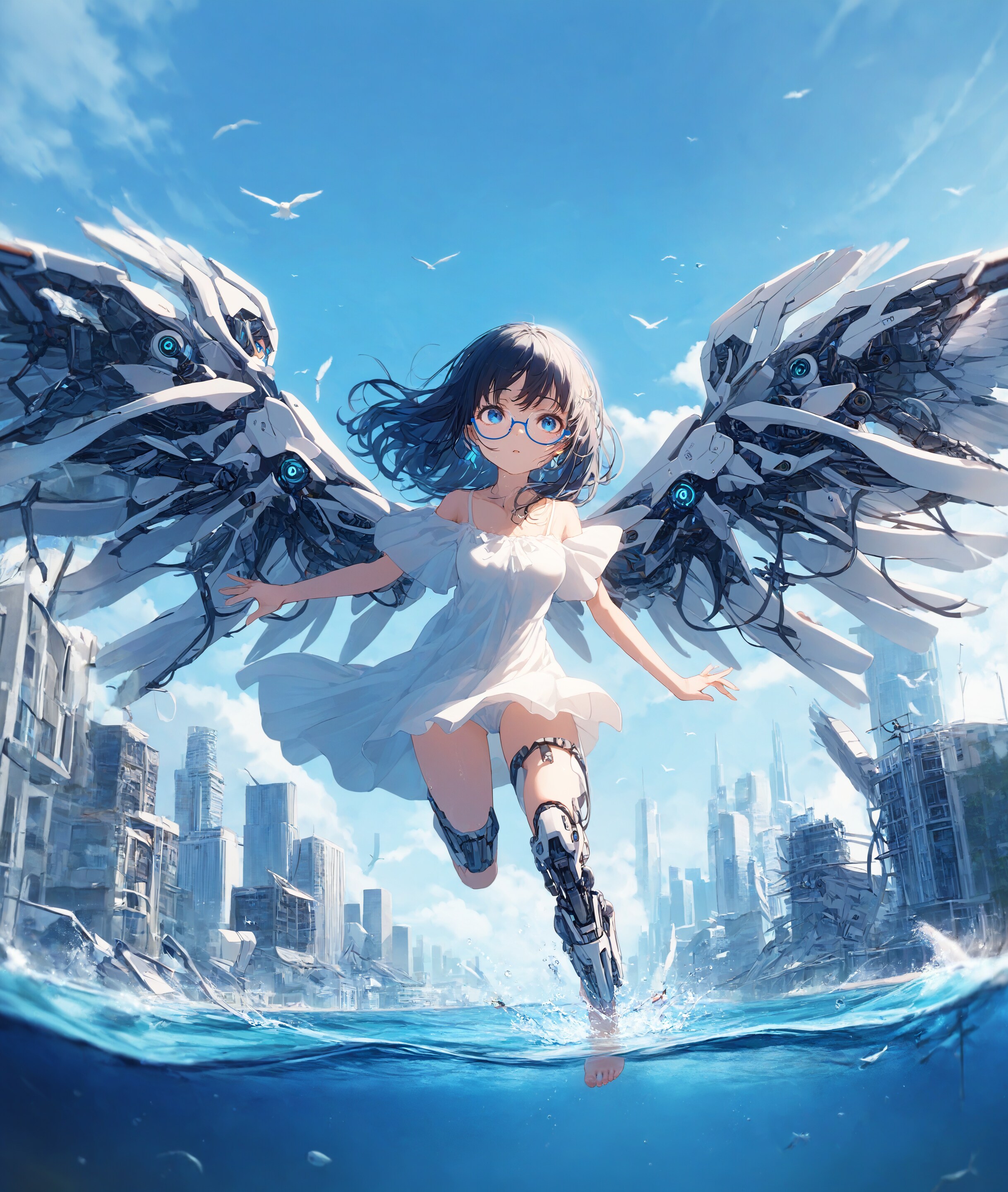 イカロスは水面を走る | の人気AIイラスト・グラビア