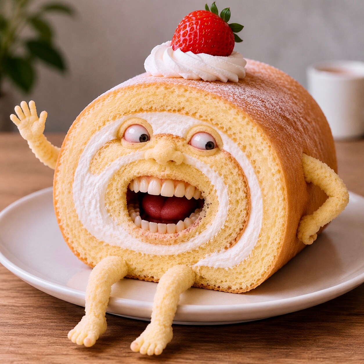 不思議の国のロールケーキ | の人気AIイラスト・グラビア