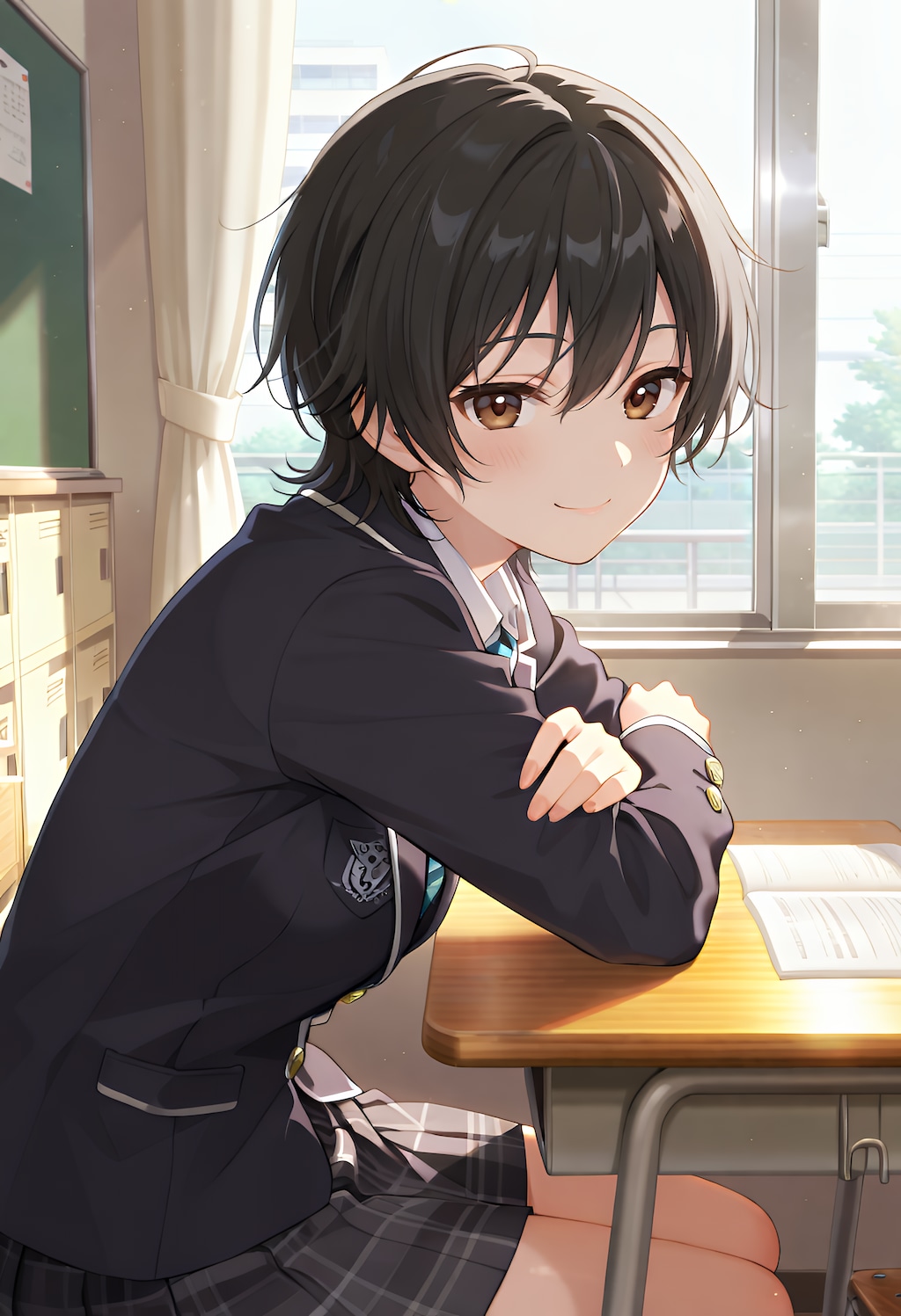 隣の席の女の子