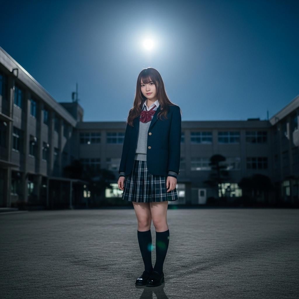 夜の学校