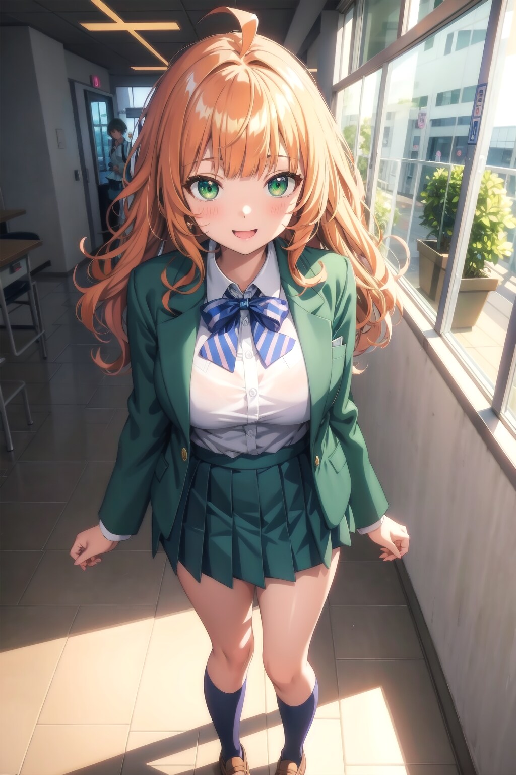 おはよ、明日のお昼なんだけど...