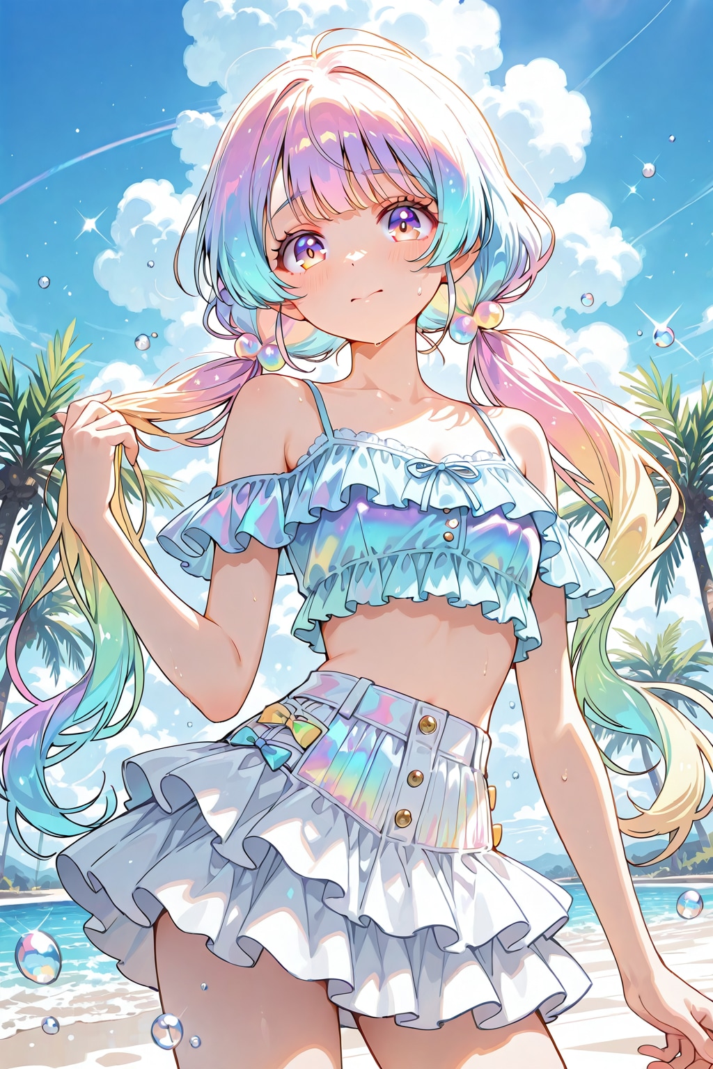 🦩🩵✨🌈🫧🦩🩵✨🌈 | の人気AIイラスト・グラビア